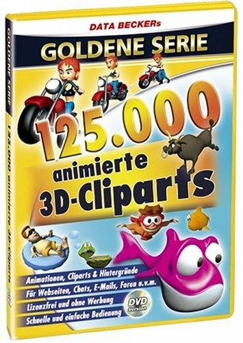 125.000 Animierte 3D-Cliparts (DVD-ROM)