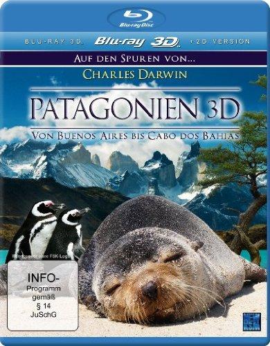 Patagonien 3D - Auf den Spuren von Charles Darwin: Von Buenos Aires bis Cabo dos Bahias (inkl. 2D Version) [3D Blu-ray]