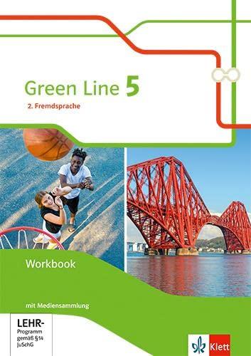 Green Line 5. Ausgabe 2. Fremdsprache: Workbook mit Mediensammlung Klasse 10 (Green Line. Ausgabe 2. Fremdsprache ab 2018)