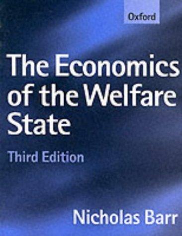 The Economics of the Welfare State