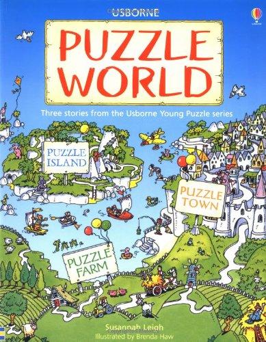 Puzzle World: Island/Farm/Town (Young Puzzles)