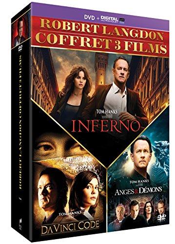 Coffret dan brown 3 films : da vinci code ; anges et démons ; inferno [FR Import]