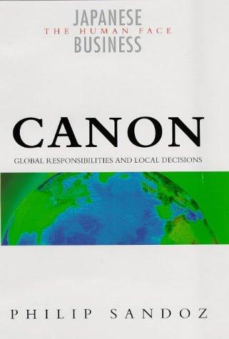 Canon (Japanese business: the human face)