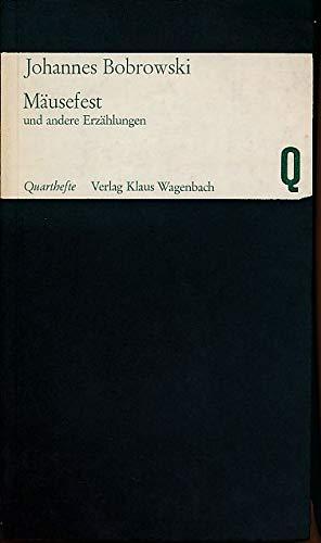 Mäusefest und andere Erzählungen.