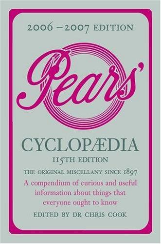 Pears Cyclopedia 2006-2007 (Cyclopaedia)