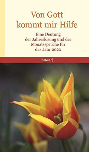 Von Gott kommt mir Hilfe 2020: Eine Deutung der Jahreslosung und der Monatssprüche für das Jahr 2020