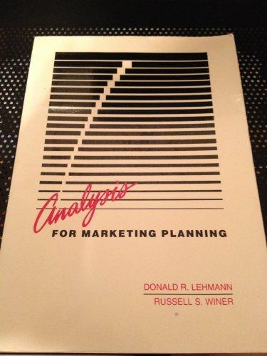 Analysis for Marketing Planning