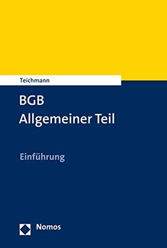 BGB Allgemeiner Teil: Einführung