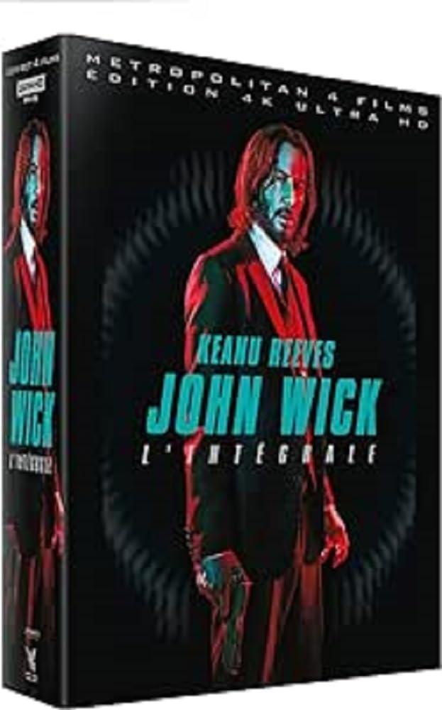 John wick - l'intégrale - 4 films 4k ultra hd