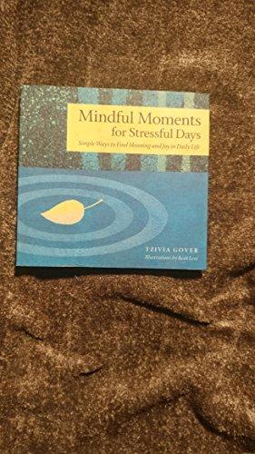 Mindful Moments for Stressful Days: Simple Ways to Find Meaning and Happiness in Daily Life