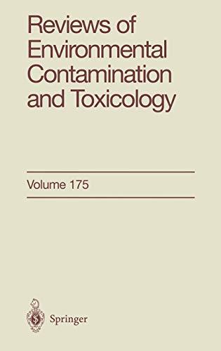 Reviews of Environmental Contamination and Toxicology 175