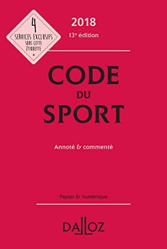 Code du sport 2018