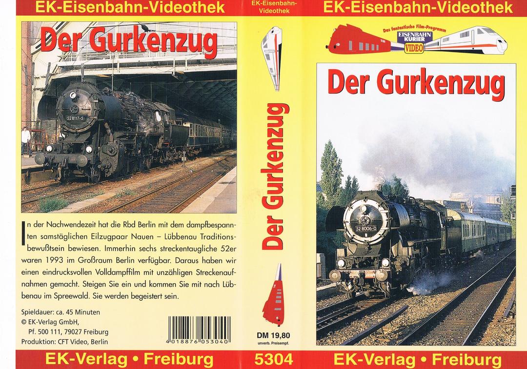 Der Gurkenzug [VHS]