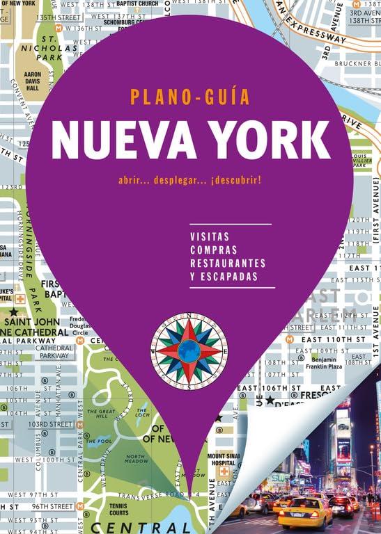 Nueva York - Plano guía 2018: Visitas, compras, restaurantes y escapadas