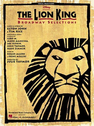 The Lion King Broadway Selections Pvg