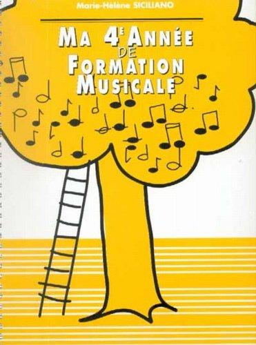 Ma 4ème année de formation musicale