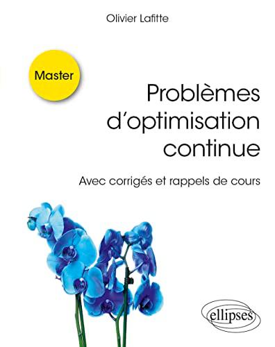 Problèmes d'optimisation continue : avec corrigés et rappels de cours : master