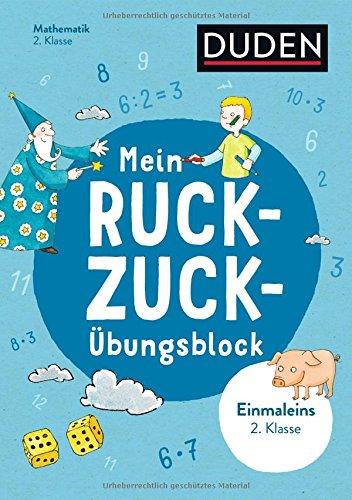 Mein Ruckzuck-Übungsblock Einmaleins 2. Klasse: bis 100