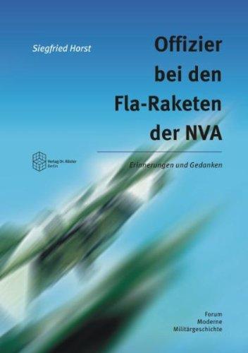 Offizier bei den Fla-Raketen der NVA