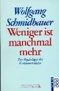 Weniger ist manchmal mehr  Zur Psychologie des Konsumverzichts