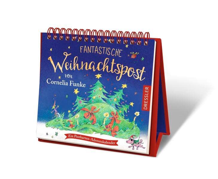 Fantastische Weihnachtspost von Cornelia Funke: Ein Postkarten-Adventskalender