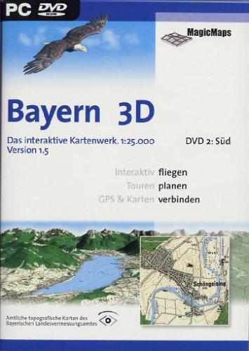 Bayern 3D Version 1.5, Süd (DVD-ROM)