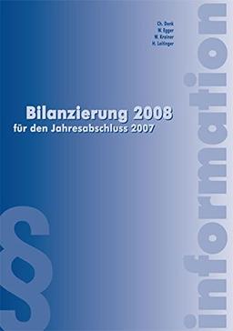 Bilanzierung 2008: für den Jahresabschluss 2007