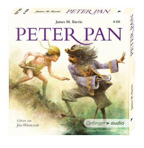 Peter Pan (4 CD): Leicht gekürzte Lesung mit Musik.  KLASSIKER-Reihe