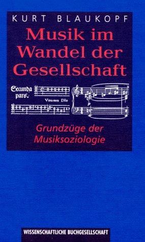 Musik im Wandel der Gesellschaft