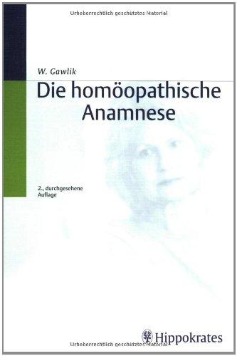 Die homöopathische Anamnese