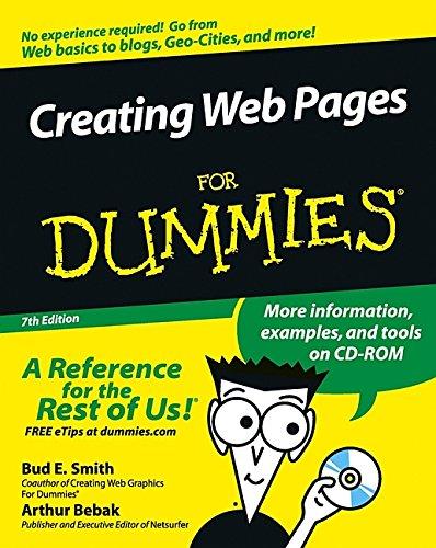 Creating Web Pages For Dummies