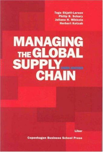 Managing the Global Supply Chain