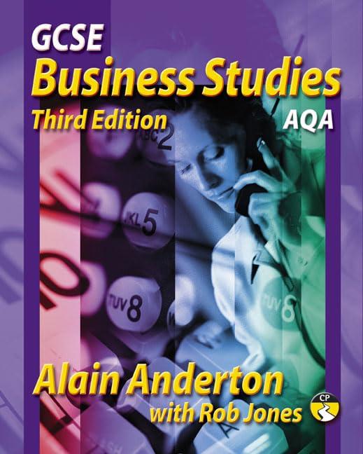 GCSE Business Studies Third Edition AQA