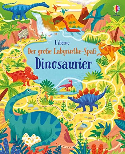 Der große Labyrinthe-Spaß: Dinosaurier (Usborne Labyrinthe-Bücher)