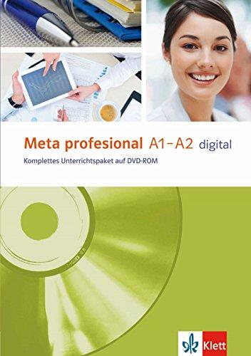 Meta profesional A1-A2 digital: Spanisch für den Beruf. DVD-ROM (Meta profesional / Spanisch für den Beruf)