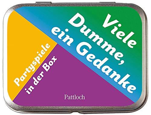 Partyspiele in der Box - Viele Dumme, ein Gedanke: Partyspiele für Erwachsene