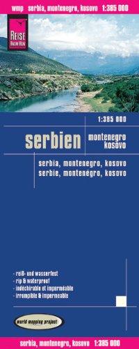 Reise Know-How Landkarte Serbien, Montenegro, Kosovo (1:385.000): world mapping project: Kartenbild 2-seitig. Auch mit kyrillischer Schrift. ... Straßennetz. Ausführlicher Ortsindex