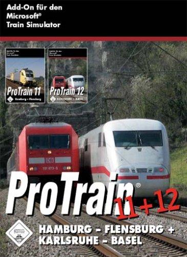 Train Simulator - ProTrain 11 + 12: Hamburg - Flensburg + Karlsruhe - Basel