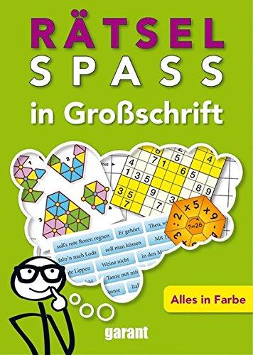 Rätsel Spass in Großschrift