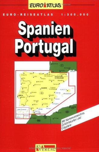 RV Euro-Reiseatlas 1:300 000 Spanien / Portugal (Spiralbindung)