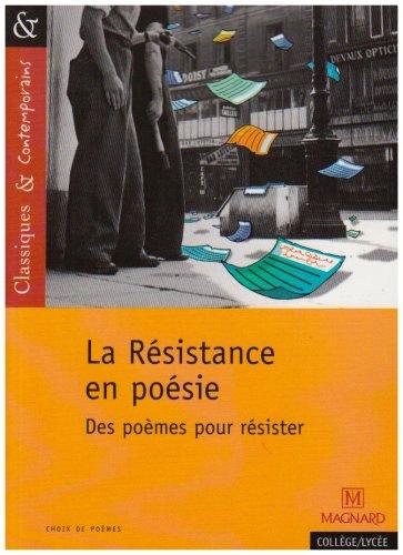 La Résistance en poésie : des poèmes pour résister