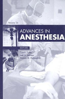 Advances in Anesthesia