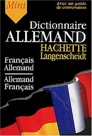 Mini dictionnaire français-allemand, allemand-français