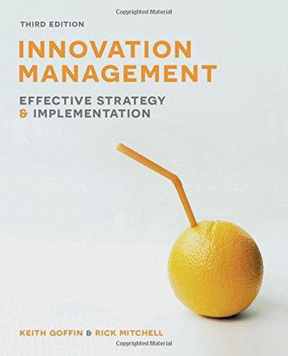 Innovation Management: Effective Strategy and Implementation