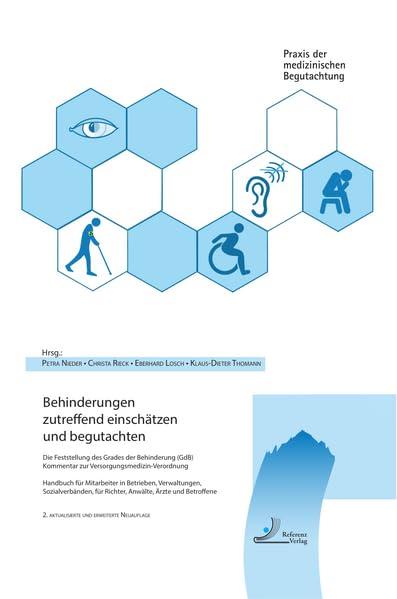 Behinderungen zutreffend einschätzen und begutachten: Die Feststellung des Grades der Behinderung (GdB), Kommentar zur Versorgungsmedizin-Verordnung, ... (Praxis der medizinischen Begutachtung)