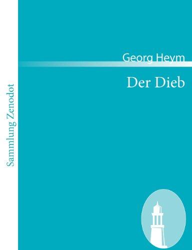 Der Dieb: Ein Novellenbuch (Sammlung Zenodot)