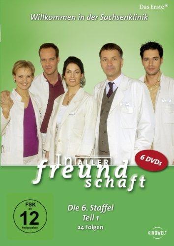 In aller Freundschaft - Die 06. Staffel, Teil 1, 24 Folgen [6 DVDs]