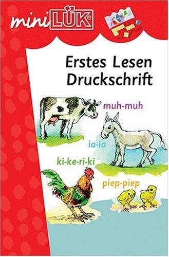 miniLÜK: Erstes Lesen - Druckschrift