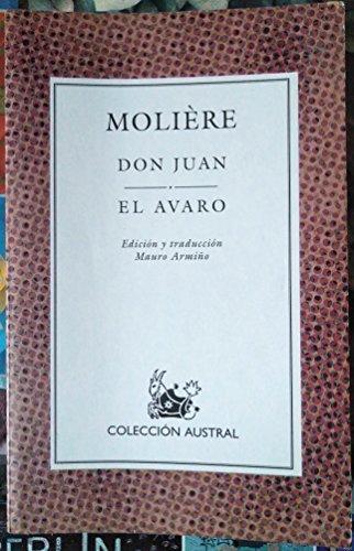 Don Juan / el avaro (Nuevo Austral)