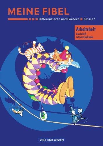 Meine Fibel - Ausgabe 2004: Differenzieren und Fördern: Arbeitsheft Druckschrift. Mit Lernstandsseiten: Differerenzieren und Fördern